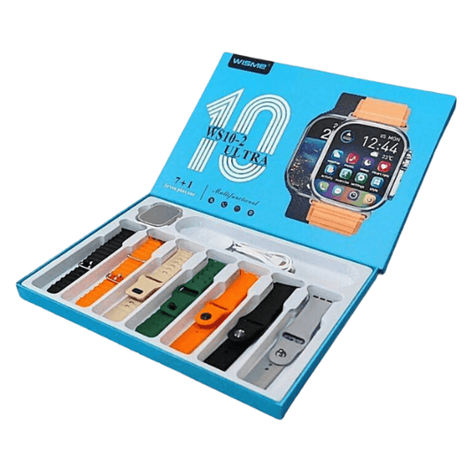 Smartwatch WS10 ULTRA 2 49mm Kit 7 Pulseiras - LexSim