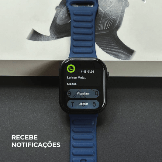 Smartwatch N10 Kit 3 pulseiras 45mm - LexSim