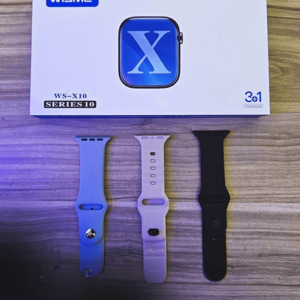Smartwatch WS-X10 47mm - Kit 3 Pulseiras - LexSim