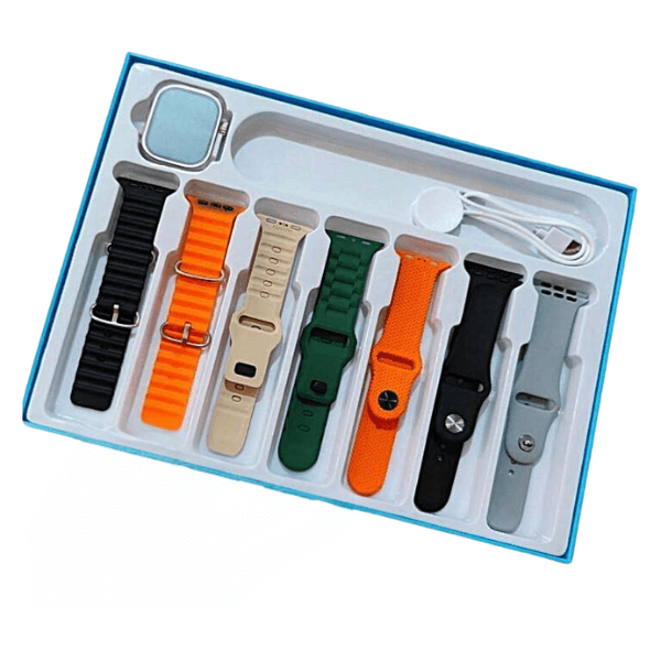 Smartwatch WS10 ULTRA 2 49mm Kit 7 Pulseiras - LexSim