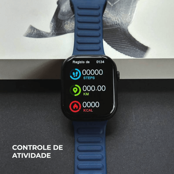 Smartwatch N10 Kit 3 pulseiras 45mm