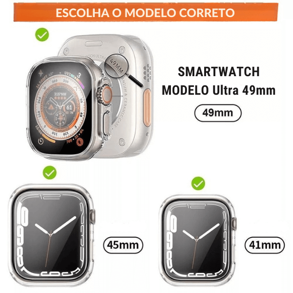 Capa de Proteção Modelo Ultra 41mm/45mm/49mm - LexSim