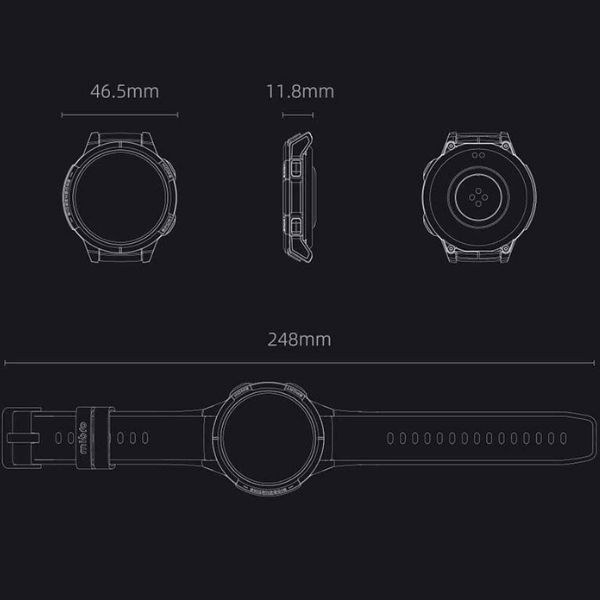 Smartwatch MIBRO GS ACTIVE - LexSim