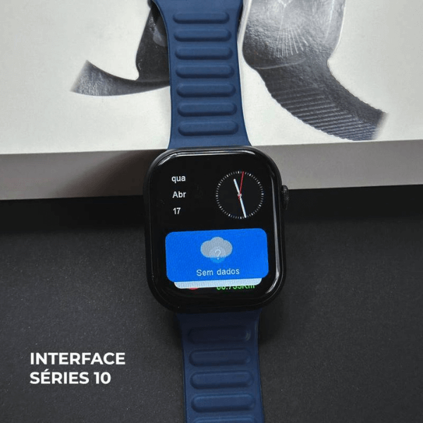 Smartwatch N10 Kit 3 pulseiras 45mm