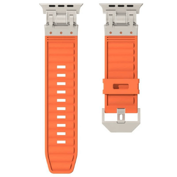 Pulseira Silicone Robot Titanium 42mm/44mm/45mm/49mm - LexSim