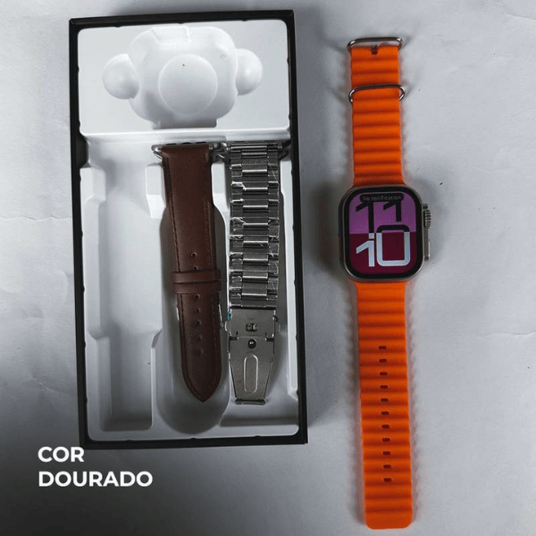 Smartwatch WS-79 ULTRA 2 49mm Kit 3 Pulseiras - LexSim