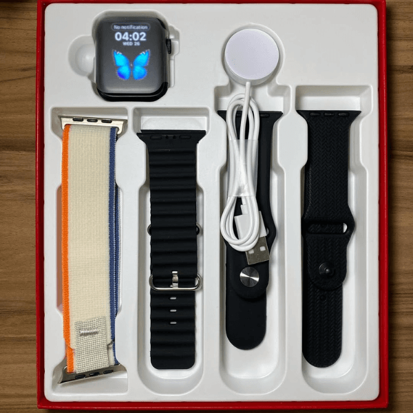 Smartwatch WS25 MINI 42mm Kit 4 Pulseiras - LexSim