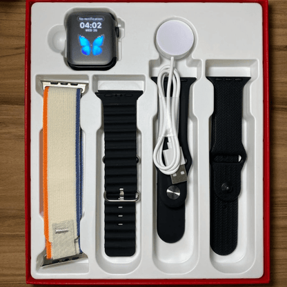 Smartwatch WS25 MINI 42mm Kit 4 Pulseiras - LexSim