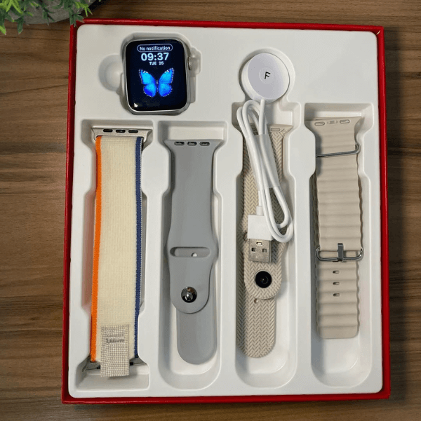 Smartwatch WS25 MINI 42mm Kit 4 Pulseiras - LexSim