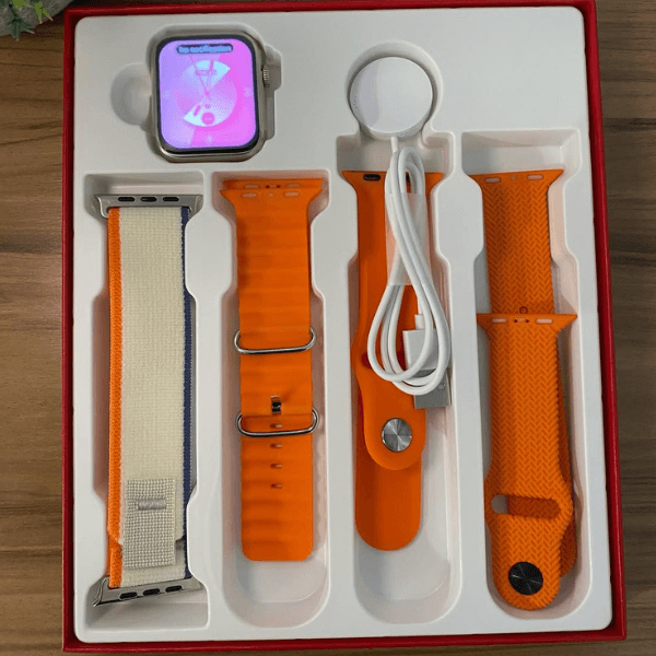 Smartwatch WS25 MINI 42mm Kit 4 Pulseiras - LexSim
