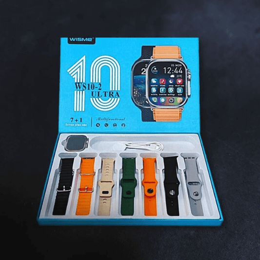 Smartwatch WS10 ULTRA 2 49mm Kit 7 Pulseiras - LexSim