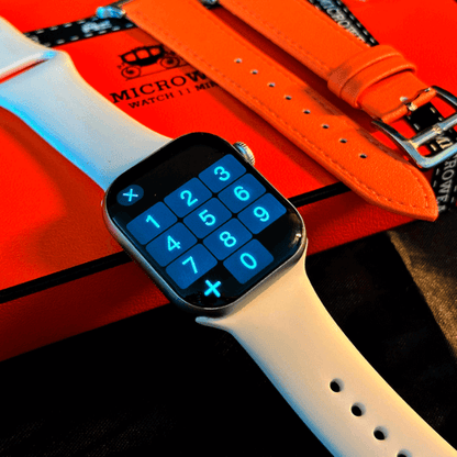 W11 PRO MINI Microwear 42mm | WhatsApp | 2 Pulseiras