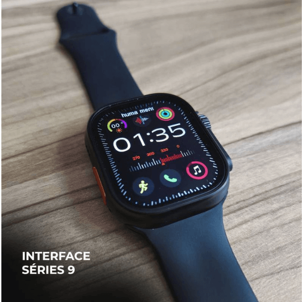 Smartwatch N10 ULTRA 49mm Kit 4 Pulseiras - LexSim