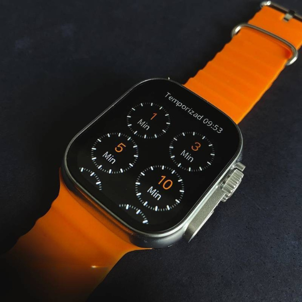 Smartwatch WS10-5 Ultra 49mm Kit 5 Pulseiras - LexSim