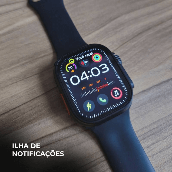 Smartwatch N10 ULTRA 49mm Kit 4 Pulseiras - LexSim