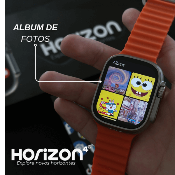 Smartwatch HORIZON WearZone 2Gb de Ram e 16Gb