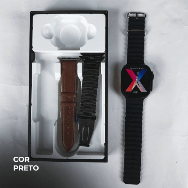 Smartwatch WS-79 ULTRA 2 49mm Kit 3 Pulseiras - LexSim