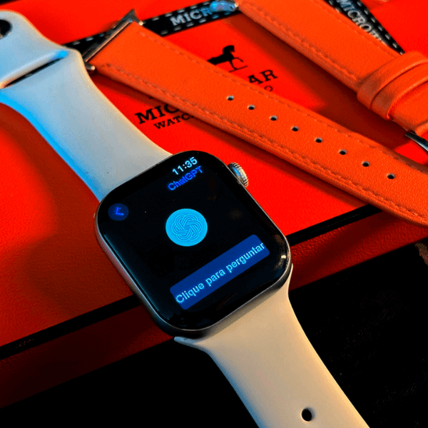 W11 PRO MINI Microwear 42mm | WhatsApp | 2 Pulseiras