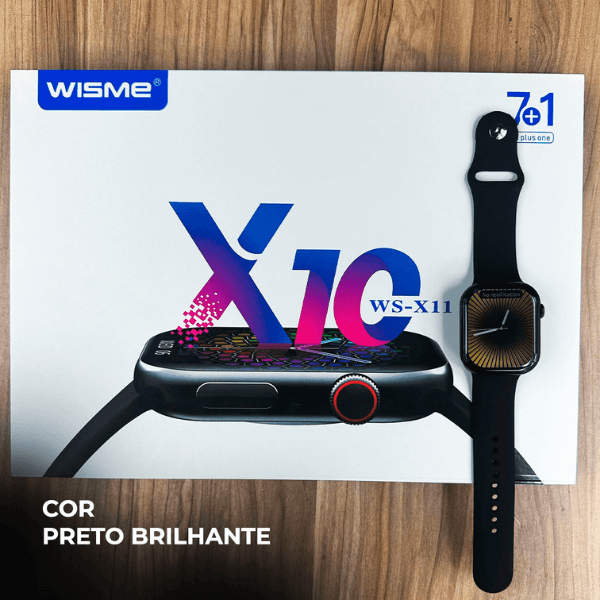 Smartwatch WS-X11 Kit 7 Pulseiras - LexSim