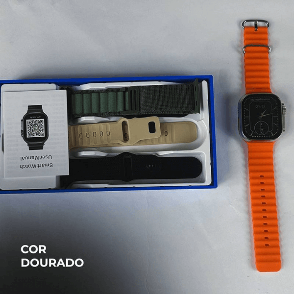 Smartwatch WS10-5 Ultra 49mm Kit 5 Pulseiras - LexSim