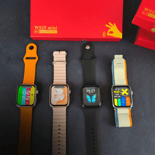 Smartwatch WS25 MINI 42mm Kit 4 Pulseiras - LexSim